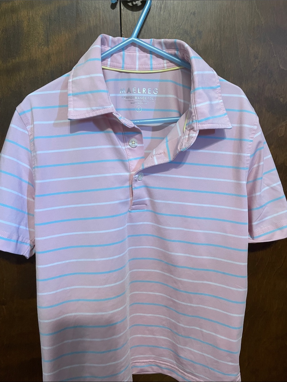 Maelreg Boys Performance Polo